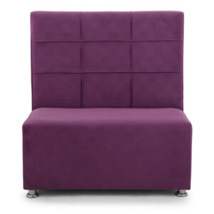 Office armchair isolated on white background . front view